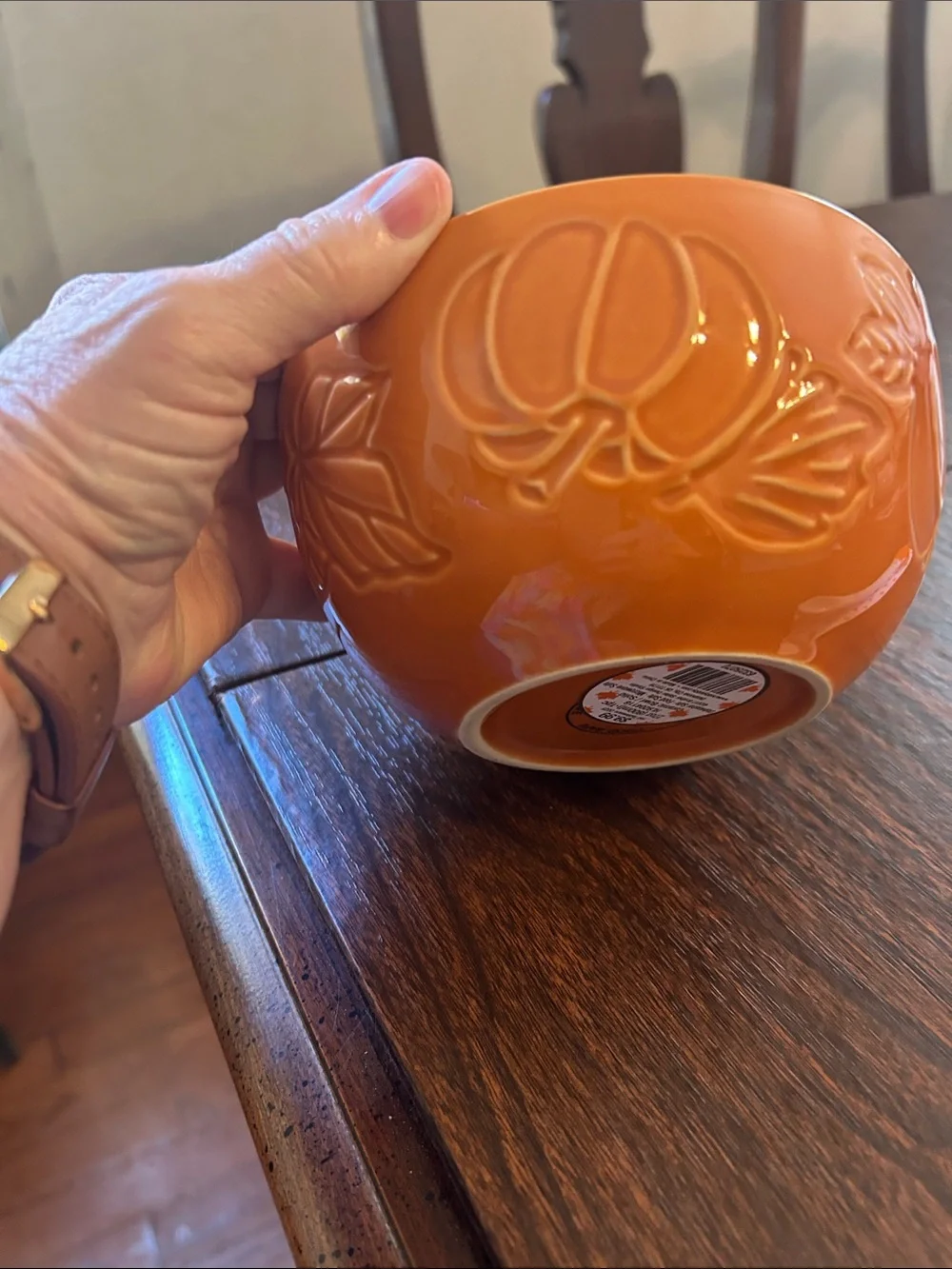 Hobby Lobby glossy orange